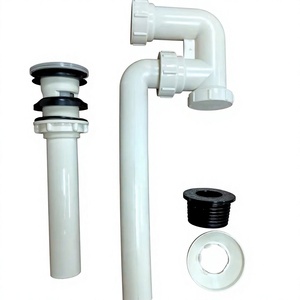 Juego de desagüe de Lavabo de plástico PP con logotipo personalizado de alta calidad, lavabos de baño de estilo moderno, accesorios para cocina y baño - Product Image 1