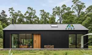 Casa Prefabricada <span class=keywords><strong>de</strong></span> <span class=keywords><strong>Madera</strong></span> Contemporánea <span class=keywords><strong>de</strong></span> Fácil Montaje con Energía Solar y Diseño Impermeable para Jardín o Retiro Vacacional - Product Image 6