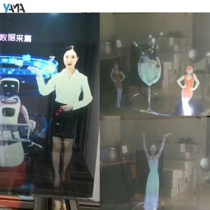 Película de Proyección Trasera Holográfica Transparente 3D, Tela PET para Proyector de Hologramas 3D - Product Image 5