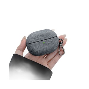 Étui de protection pour écouteurs en cuir texturé de couleur unie de haute qualité pour Huawei <span class=keywords><strong>Freebuds</strong></span> Pro 4 - Product Image 5