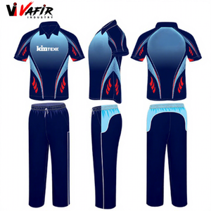 Uniforme Deportivo de Cricket con Estampado Digital para Hombre, Pantalones y Camiseta, Nuevo Diseño, Económico, Personalizado, 100% Poliéster - Product Image 1