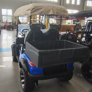 Carrito de Golf Eléctrico Utilitario de 2 Plazas 2026, Vehículo de Trabajo Agrícola con Plataforma de Carga Personalizable - Product Image 3