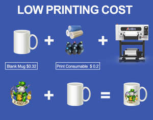 <span class=keywords><strong>Stampante</strong></span> UV DTF <span class=keywords><strong>Epson</strong></span> XP600 F1080 A3 per Adesivi, Trasferimento su Film AB, Stampa su Tazze, Plastica, Bottiglie di Vetro, Macchina da Stampa 30cm - Product Image 3