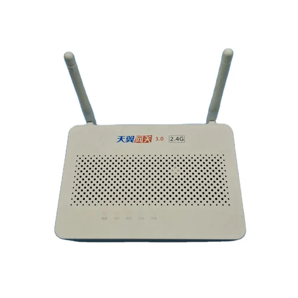 HS8145C5 buon prezzo GPON ONU 1GE + 3FE + 1TEL + 1USB + WIFI Firmware inglese doppie antenne rete ottica Router WIFI per live