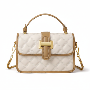 Nouvelle petite pochette à la mode-Sac à main à bandoulière polyvalent à la mode avec fermeture à glissière en matériau PU Capacité de 1-1.9L - Product Image 1