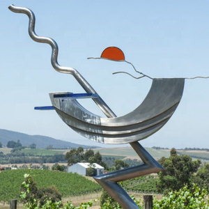 उच्च गुणवत्ता आधुनिक बड़े हार्स मूर्तिकला स्टेनलेस स्टील के लिए आउटडोर - Product Image 4