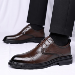 <span class=keywords><strong>Scarpe</strong></span> Formali da <span class=keywords><strong>Uomo</strong></span> in Vera Pelle, Taglia Grande, Leggere, Alla Moda, Oxford Singole, per Matrimonio, Cerimonia, Casual - Product Image 2