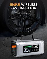 Démarreur de voiture et camion sans fil 16000mAh 2000A, compresseur d'air gonfleur de pneus, boîte de démarrage portable avec écran et lumière