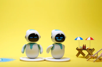 Eilik - Compagnon robot émotionnel pour personnes âgées et adolescents, fonctionnement silencieux (<30dB), batterie de 5 jours