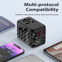 Adaptateurs de chargeurs d'alimentation Worldplug Type C Adaptateur de prise de voyage mondial Adaptateur universel