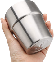 Tasse à café isolée à double paroi avec couvercle pour aller tasses de voyage sous vide personnalisées en acier inoxydable 304 réutilisables