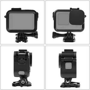 Support de fixation pour GoPro Hero 13/12/11/10/<span class=keywords><strong>9</strong></span> Black, boîtier de protection avec adaptateur griffe froide, accessoire pour caméra d'action - Product Image 3
