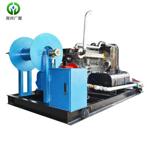145kw 240bar 170Lpm Motor diésel Tubería de drenaje de alcantarillado más grande Máquina de limpieza de alta presión - Product Image 4