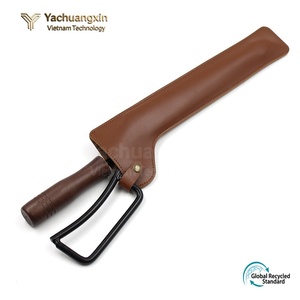 Outdoor Camping <b>Fire</b> Tongs With Wooden Handle And Leather Carry Case For Campfire Use - Product Image 6
