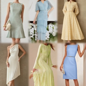 Mixed <b>Bundle</b> Women's Casual Dresses Wholesale Lot Secondhand Summer Floral Lace Maxi Midi Vintage Bulk Stock Export - Product Image 4