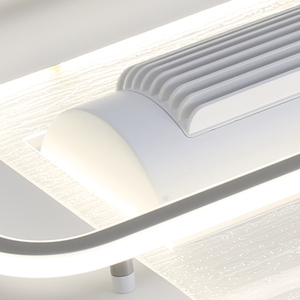 Lámpara <span class=keywords><strong>de</strong></span> Ventilador LED Interior Moderna sin Aspas para Sala <span class=keywords><strong>de</strong></span> Estar, Dormitorio u Oficina <span class=keywords><strong>con</strong></span> Control Remoto - Product Image 6