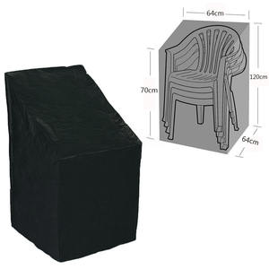 Funda Protectora Negra para Muebles de Jardín, para Sillas de Barbacoa, Hecha de Tela Oxford, para Uso en Sofás - Product Image 3