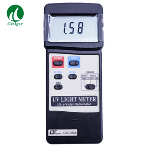 LUTRON UVC-254A UV Light Meter with RS-232/USB Computer <strong>Interface</strong> Ultra-Violet Radiometer - Product Image 2
