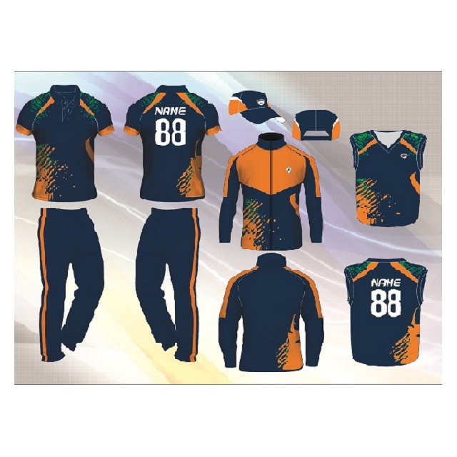 India Cricket Team Jacket Custom Full Sleeve Design High Quality