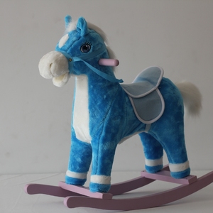 Juguete de poni de peluche, <span class=keywords><strong>caballo</strong></span> rockihng, FL600-DR - Product Image 3