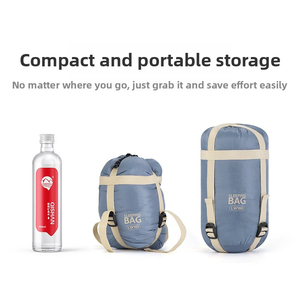 Da Niu-saco de <span class=keywords><strong>dormir</strong></span> estilo sobre <span class=keywords><strong>para</strong></span> adultos, de nailon, imitación de seda, relleno de algodón, ecológico, resistente al viento, transpirable, Mini kit de supervivencia - Product Image 2