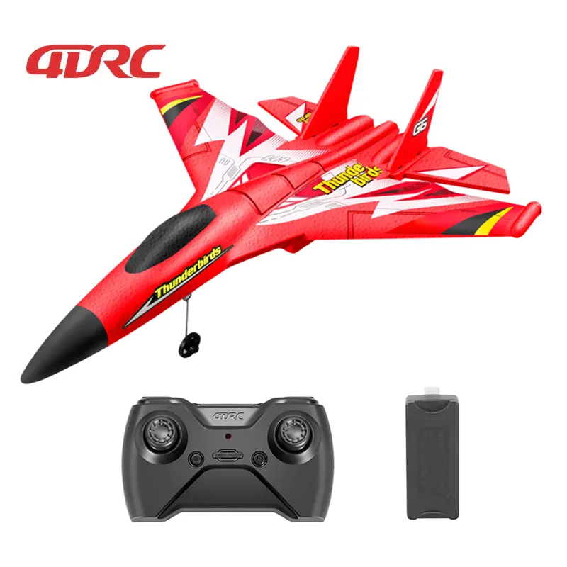 Hot G6 pesawat Remote Control RC G6, mainan pesawat terbang sayap tetap, pesawat Glider Jet Fighter busa EPP Anti jatuh 2 saluran 2.4G