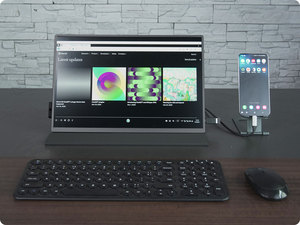 Màn hình di động 4K cho máy tính xách tay và máy tính <span class=keywords><strong>mini</strong></span>, màn hình máy tính <span class=keywords><strong>mini</strong></span> nhỏ 16 inch cao cấp với 16:10 tỷ lệ vàng - Product Image 2