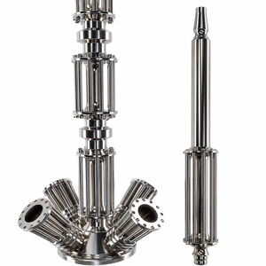 Cachimba Premium de Acero Inoxidable con Base de Vidrio Grande y una Sola Manguera, Ideal para Bares, KTV, con Caja de Regalo OEM, Juego Completo al por Mayor - Product Image 4