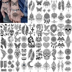Autocollant intelligent <span class=keywords><strong>papillon</strong></span> sexy Fille Diy Non-toxique Colle Art corporel Autocollant de <span class=keywords><strong>tatouage</strong></span> temporaire en <span class=keywords><strong>dentelle</strong></span> - Product Image 1