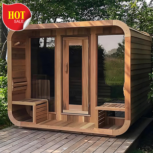 <span class=keywords><strong>Sauna</strong></span> de Madera de Lujo para 4-6 Personas, <span class=keywords><strong>Precio</strong></span> de Fábrica, Función de Vapor <span class=keywords><strong>Seco</strong></span> para Exteriores, 220v, <span class=keywords><strong>Sauna</strong></span> para 6 Personas - Product Image 6