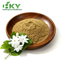 Ekstrak Teh Hijau Melati Murni 100% Bubuk Ekstrak Bunga Melati yang Dapat Larut dalam Air dan Dikeringkan dengan Semprotan untuk Minuman Teh Susu.