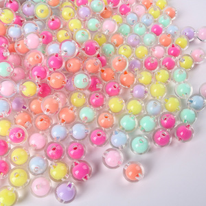 Perles rondes Bubblegum <span class=keywords><strong>de</strong></span> 8, 10, <span class=keywords><strong>12</strong></span> et 14 mm pour l'artisanat - Product Image 1