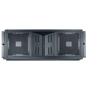 V487 outdoor passive 3 way line array speakers double 8 inch professional