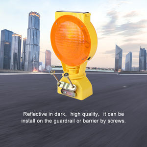 Lampu peringatan strobo LED barikade surya konstruksi grosir lampu sinyal jalan kedip Keselamatan Lalu Lintas - Product Image 2