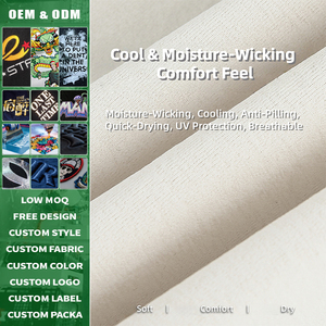 T-shirt de performance à col montant personnalisé, demi-zip, manches longues, pour homme, maillot sportif, protection solaire réfléchissante, respirant, séchage rapide, athlétique - Product Image 2