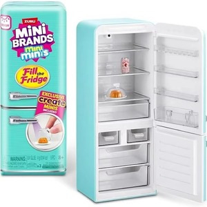 Venta al por mayor: Miniaturas originales Zuru de PVC, nevera y bola, escala 1/12, temática de películas y TV, enchufe UE/EE. UU. - Product Image 4