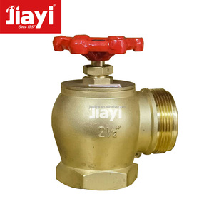 1.5 inch đầu vào rãnh van Brass BSP xiên loại trong nhà 45 độ cháy vòi van với chuỗi khớp nối - Product Image 3