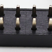 Venta de fábrica directa doble fila recta 2,54mm paso hembra Pin Header Y tipo U tipo enchufe Smt tipo 02 ~ 40 pines conector PCB