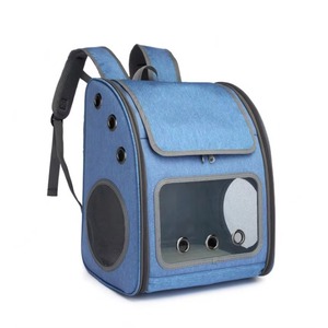 Sac à dos pliable pour animaux de compagnie, nouvelle arrivée, fabriqué en usine BSCI, en tissu Oxford, mochila para perro, sac de transport pour chat, pour le parc, les sorties en plein air et les week-ends. - Product Image 3