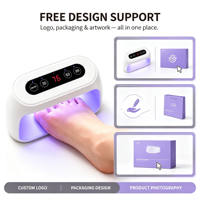 Lampe à ongles UV LED Meixin 10 pouces 30W ODM/OEM avec séchage rapide pour salon et usage domestique, matériau ABS, design sans fil, BSCI