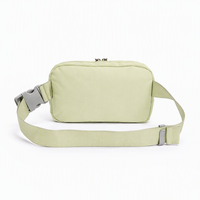 Sac de poitrine unisexe en polyester imprimé personnalisé, étanche, en forme de coussin, avec fermeture éclair et fermoir, idéal pour le sport, les voyages et les activités de plein air