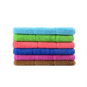 Serviette de nettoyage de sol de cuisine en tissu polaire corail multi-usages, personnalisée, épaisse, à séchage rapide, écologique, super absorbante - Product Image 2