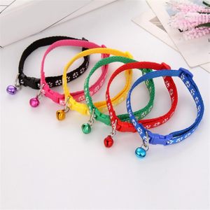 Großhandel Luxuriöses Einfaches Verstellbares Nylon-Hundehalsband Weiches Pfotenabdruck-Welpenhalsband mit Schnellverschluss Cartoon-Hundehalsband - Product Image 4