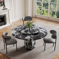 Table à manger moderne de luxe en marbre, plateau rond/carré en pierre, table de cuisine pour salle à manger, hôtel, restaurant, meubles Alibaba.co...