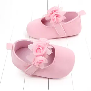 Летняя повседневная детская обувь для малышей, детская обувь на мягкой подошве с цветами, BGTK-011