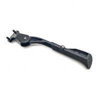 Pièces pour vélos électriques : Béquille latérale réglable en aluminium pour vélo électrique, support de pied, accessoires de remplacement et de réparation