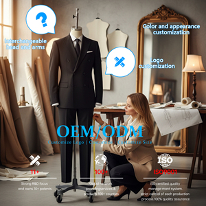 Support en fibre de verre de <span class=keywords><strong>Mannequin</strong></span> de forme de robe masculine réglable pour la <span class=keywords><strong>couture</strong></span> de modèles de <span class=keywords><strong>couture</strong></span> faisant l'affichage d'usine de vêtement professionnel - Product Image 3