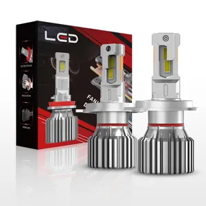 Lanseko G10 phare Led auto lumière 6000lm sans ventilateur h11 h4 9005 9006 prix de gros ampoule led