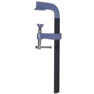 MORS Abrazadera de carpintero de 250 mm Abrazadera de resorte para carpintería con varilla de 25x6mm Estructura de abrazadera G hecha de metal y acero - Product Image 2