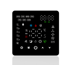 Ev için HVAC sistemi akıllı oda sıcaklık kontrol cihazı <span class=keywords><strong>fan</strong></span> coil ac termostat merkezi klima - Product Image 6